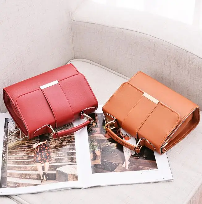 

2020 lady fashion shoulder crossbody bag women mini pu leather purse and handbags, Red,black,pink,grey,brown