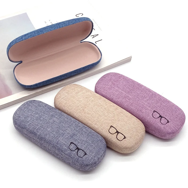 Fashionable low price eye glasses box Iron material crush resistance sunglasses optical glasses case