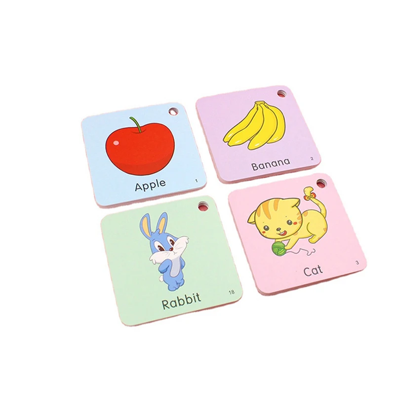 

Children educational paper flash cards custom printed kids memory flash cards, Custom color accepted