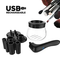 

Makeup Brush Cleaning Usage and Plastic Material Electronic makeup Brushes cleaner