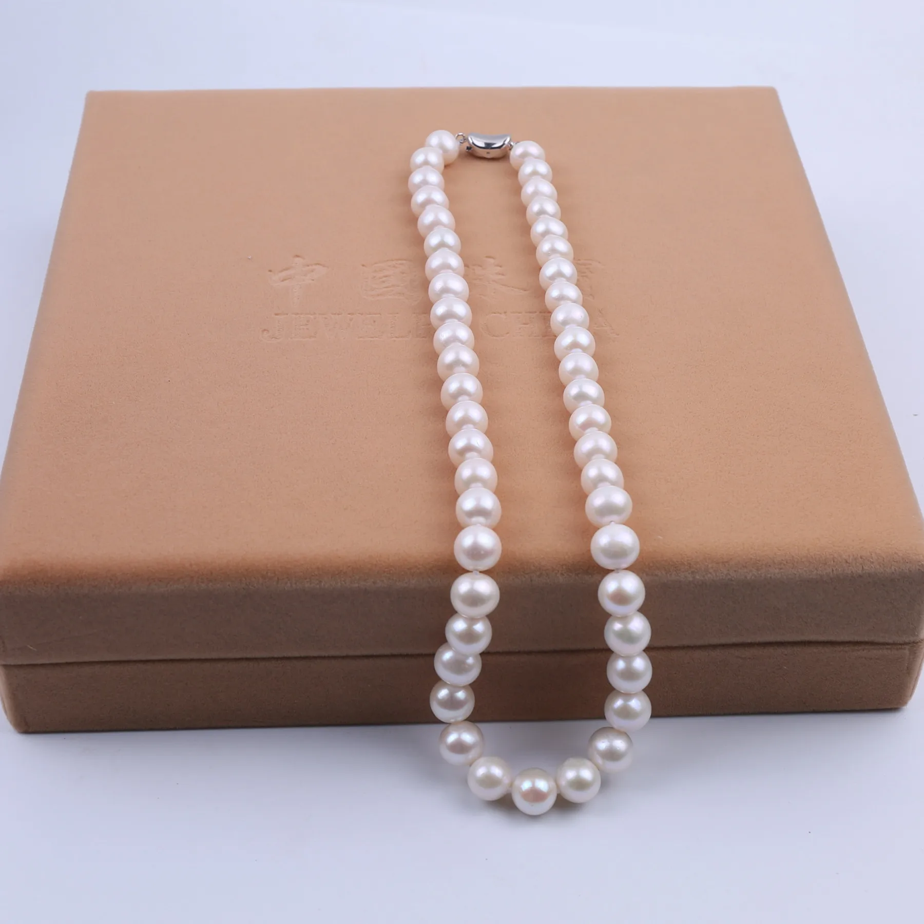 

ZZDIY047 Wholesale Freshwater Pearl Necklace 5.0-6.0Mm Round Aaa1 Fresh Water Pearl Strand Necklace Pearl Manufacturers