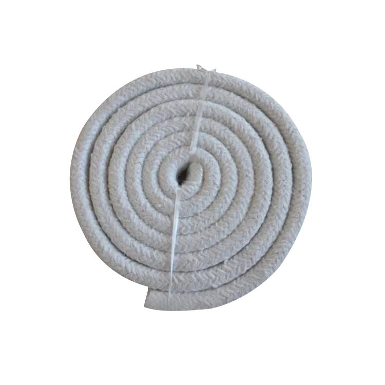 
Heat Insulation Refractory Ceramic Fiber Product Rope Ceramic Fiber Rectangular and Round Braided Rope 