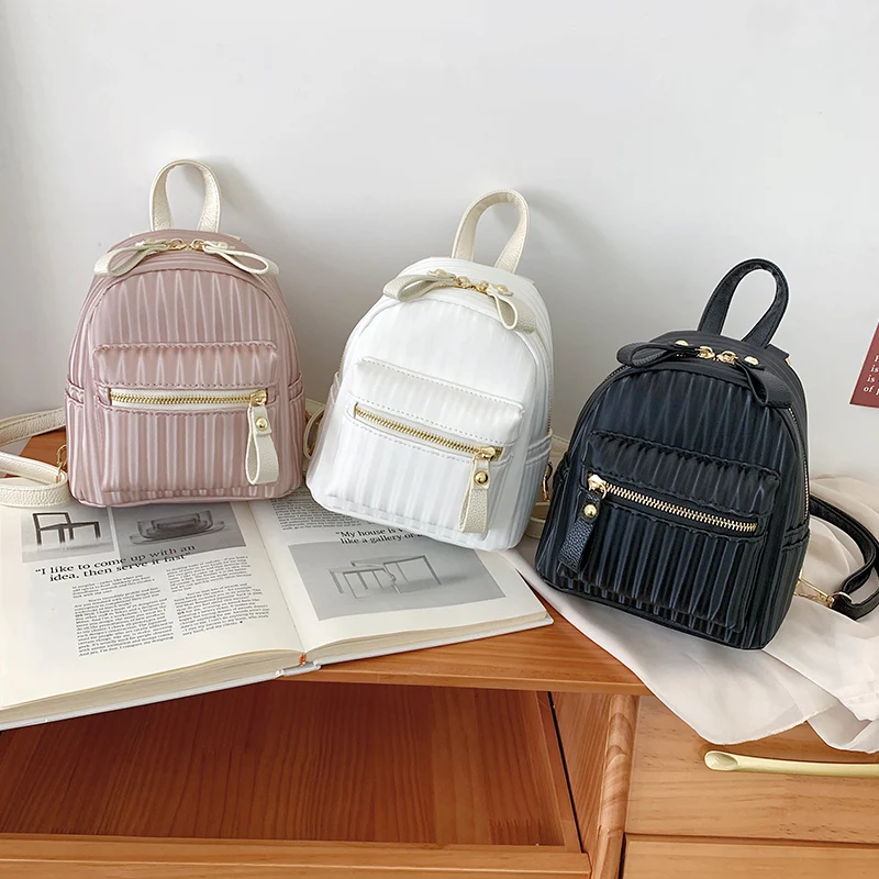 

2021 Summer Hot Sell Girls Small Travel Backpack For Women Fashion Handbags Young Lady Backpack