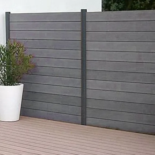 

Plastic garden fence wood plastic composite wpc fence home garden fence panel