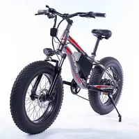 

Vintage Electric Bike Fat Tire Sport Bicycle 350W 7-Speed Gear 36V Battery with Max Speed to 25km/h