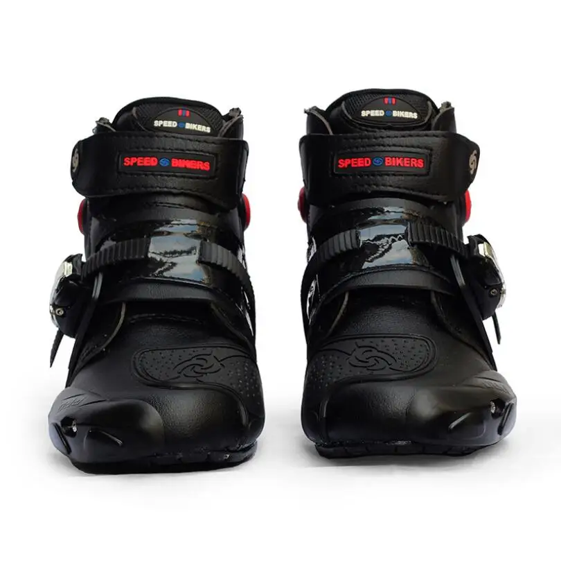 

Wholesale new cross-country anti-fall wear-resistant motorcycle riding shoes, Red, white,black