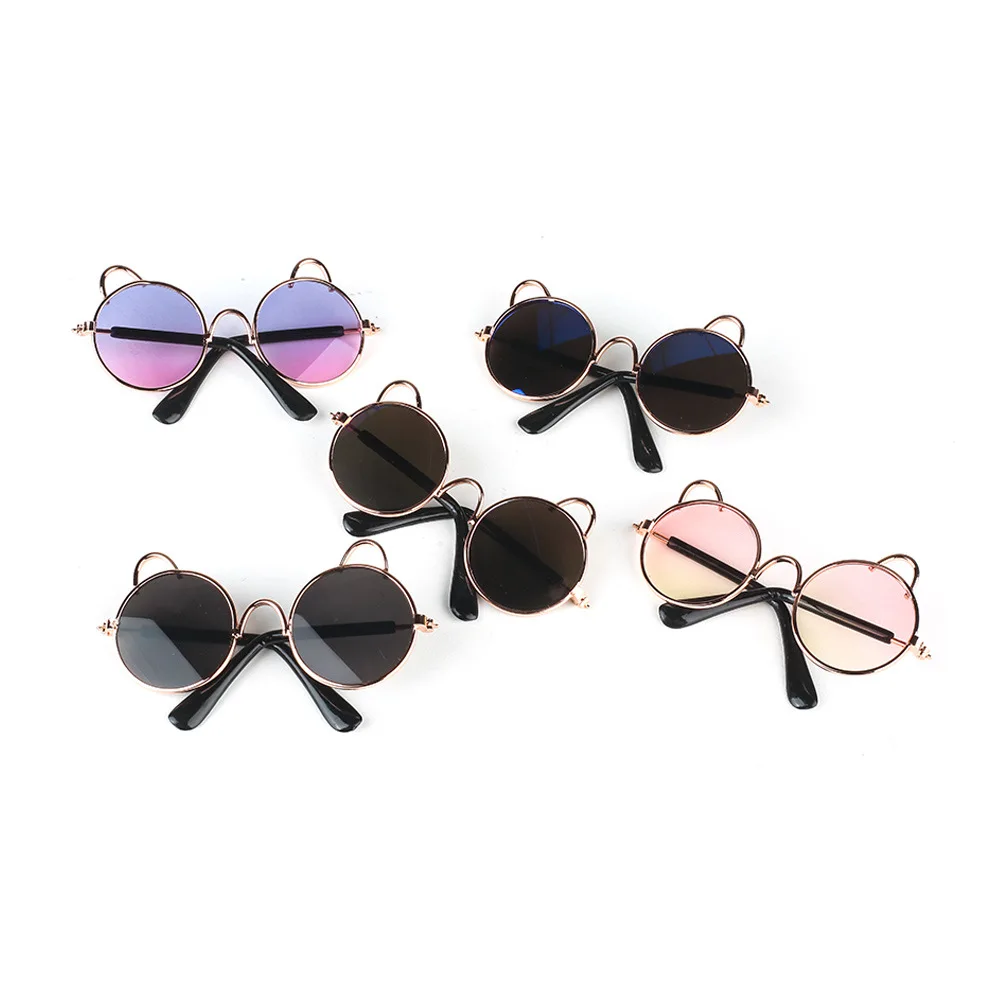 

Cute Fashion Comfortable Sunscreen Trendy Sunshade Lens Apparel Accessory Sunglasses Pet Dog Cat Cool Glasses, 5 colors