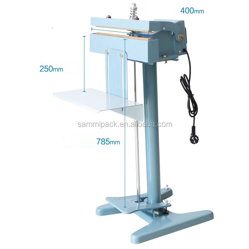 Factory Direct hot sale Double heat Foot inpulse plastic bag sealing machine aluminum foil bag sealing machine