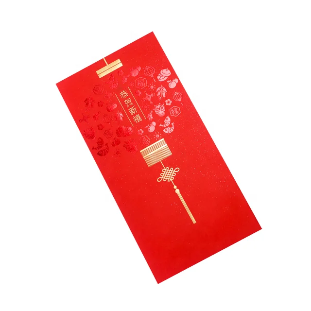 Customized Designed Hong Bao Red Packet For Chinese New Year - Buy ...