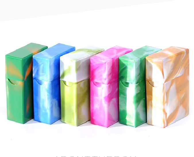 

Various Style Silk Print Eco-Friendly Custom Silicone Cigarette Tobacco Case Easy Carry