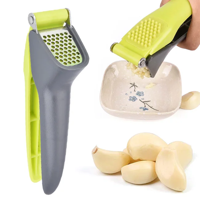 

Dropshipping Kitchen Accessories Tool Mini Manual Stainless Steel Chopper Press ginger Garlic Crusher