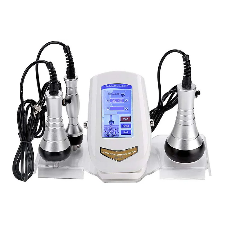 

40K Cavitation Ultrasonic Weight Loss Slimming Machine With RF Radio Frequency For Fat Burning Body Shaping Anti-Aging