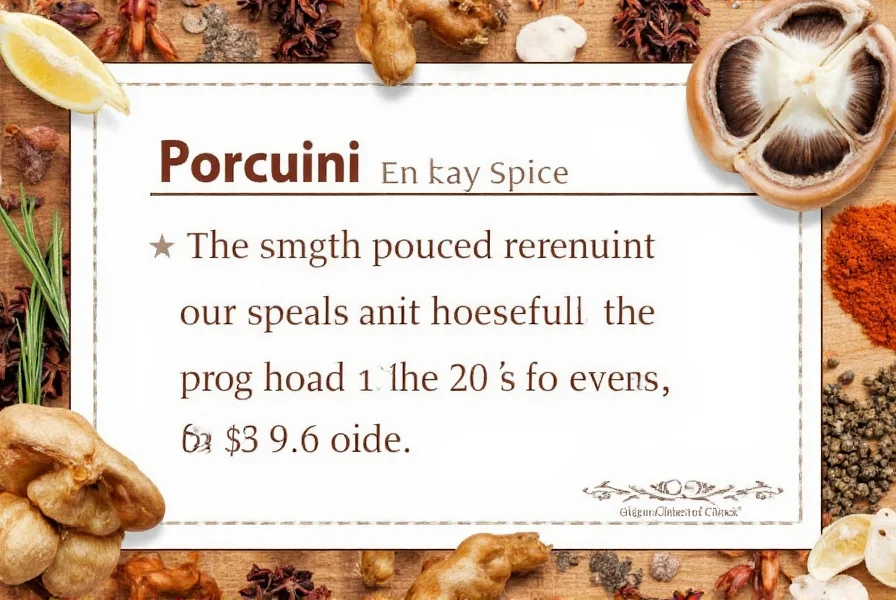 porcini products
