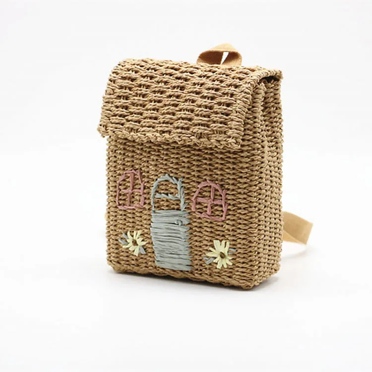 

Best price summer big rattan bags natural straw other backpacks for girl