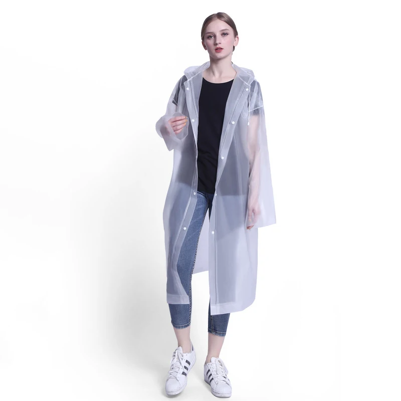 

High quality adult recycled plastic jumpsuit one piece eva raincoat