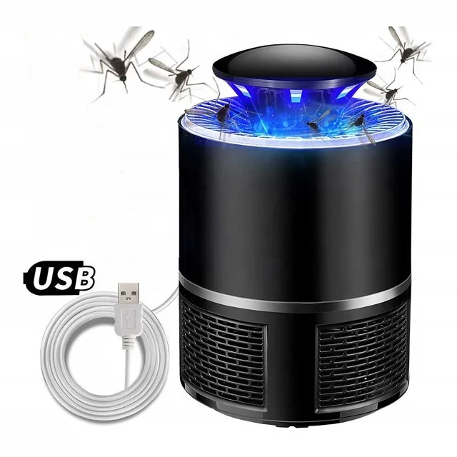 

Non Toxic Bug Fruit Fly Gnat Mosquito Killer USB Powered UV LED Electric waterproof uv light mosquito killer lamp Insect Trap