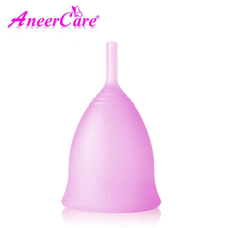 

Reusable Medical Silicone Wholesale Organic Copa Comfortable Women Menstrual Cup, Purple pink blue white