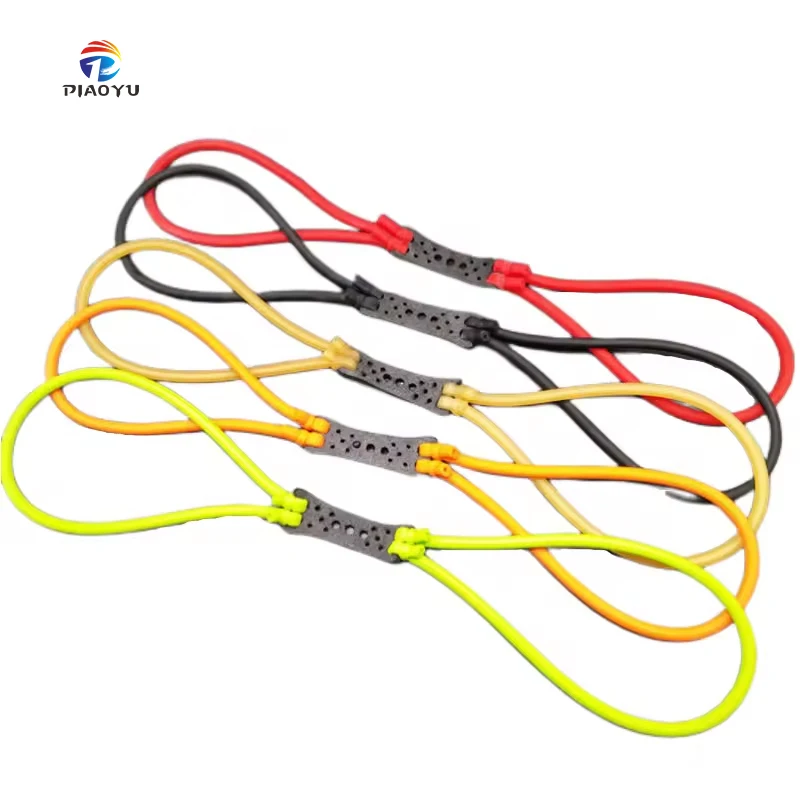 PIAOYU High Elastic Natural Latex Slingshot Accessories Outdoor Shooting Rubber Band for Hunting