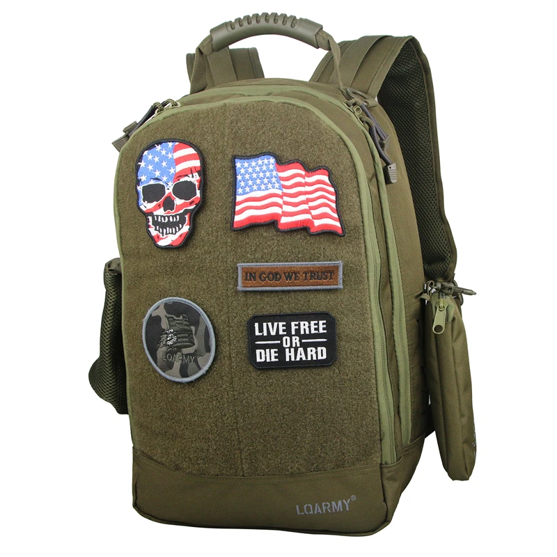 

Shipped From U.S.A Trekking Backpack Hiking Hunting Backpack Tactical Customized Patches Rucksack tactical bag, Acu tactical bag