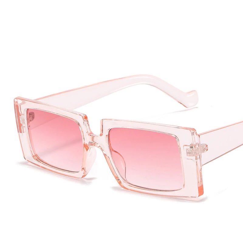 

LBAShades 2021 Men Women unisex Vintage Square Cheap Shades Small Rectangle Sunglasses