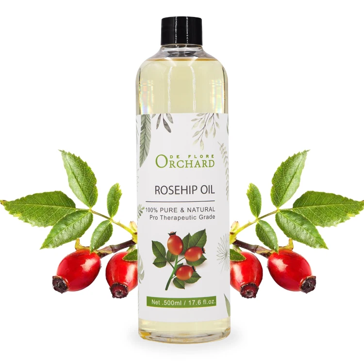 

Dropshipping 100% natural organic rosehip seed oil for face skin hair care