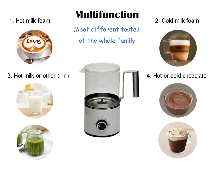Coffee & Tea Tools Type Electric Milk Frother Factory in Foshan