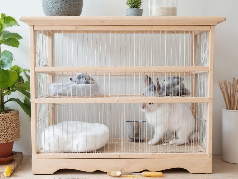 Build a Safe DIY Rabbit Cage: Expert Guide & Plans
