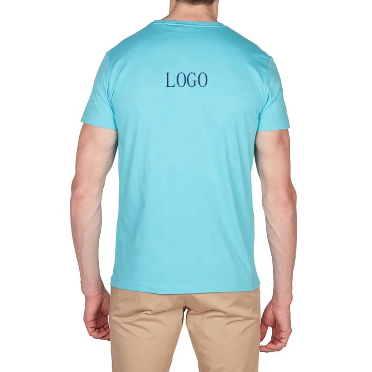 

2021 New products on market Men's short sleeve round neck T-shirt casual 100% cotton custom label T-shirt