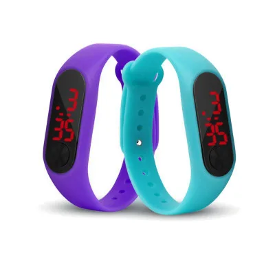 

New Watch Kid Sport Watches Led Ceasuri Clock Watch Fashion Enfant Children Female Male Wristwatches L0056/1, 6 colors