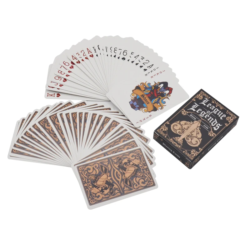 

Custom Printing 54 Playing Cards With Tuck Box Packaging For Sale