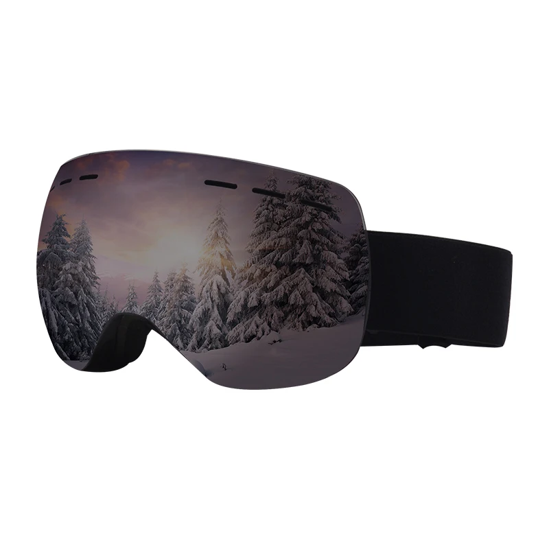 

heated ski goggles Anti-fog UV Snow Glass Double lens ski googles snowboard goggle