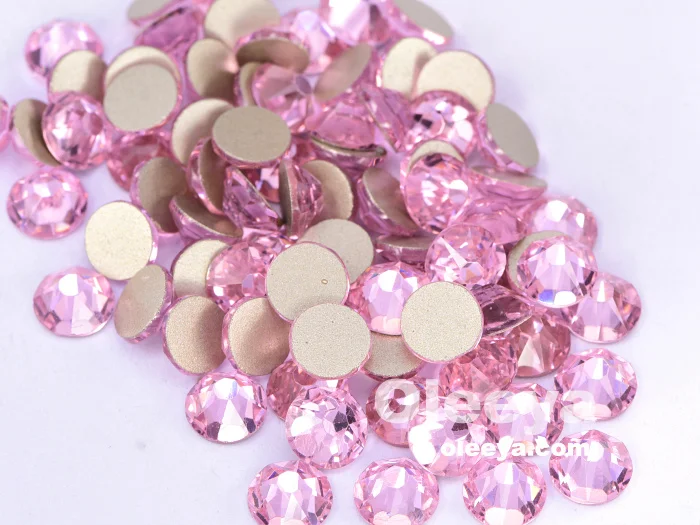 Wholesale SS20 Round Flat Back Crystal Stone Sunshine Nail Art Glass Stone Rhinestone Manufacturer