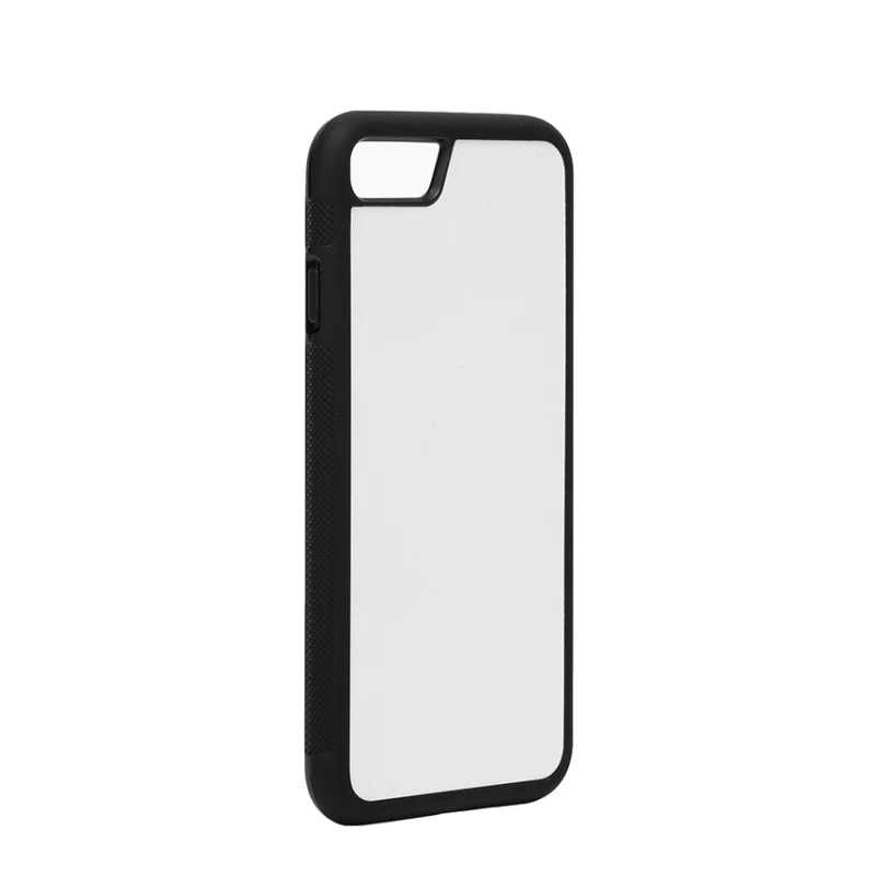 

High Quality 2D Blank transparent Sublimation Phone Case with Aluminum Sheet For iPhone 11 12 13 Pro Max X XR XS 7 8 Plus
