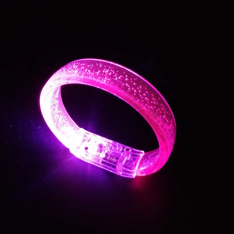 Glow In The Dark Led Bracelets Light Up Party Favors Glow Toys Supplies