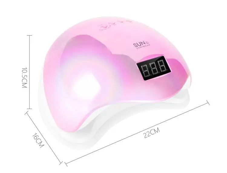 2020 best selling Holographic Color SUN5 48W Nail Lamp Nail Polish Dryer Machine  for nail designs