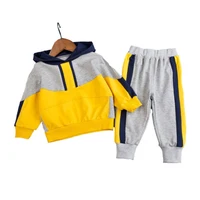 

2019 New Spring Autumn Baby Boys Children Clothing Sets Toddler Tracksuits Clothes Full Sleeve Hoodies Pants 2pcs Cotton Suits