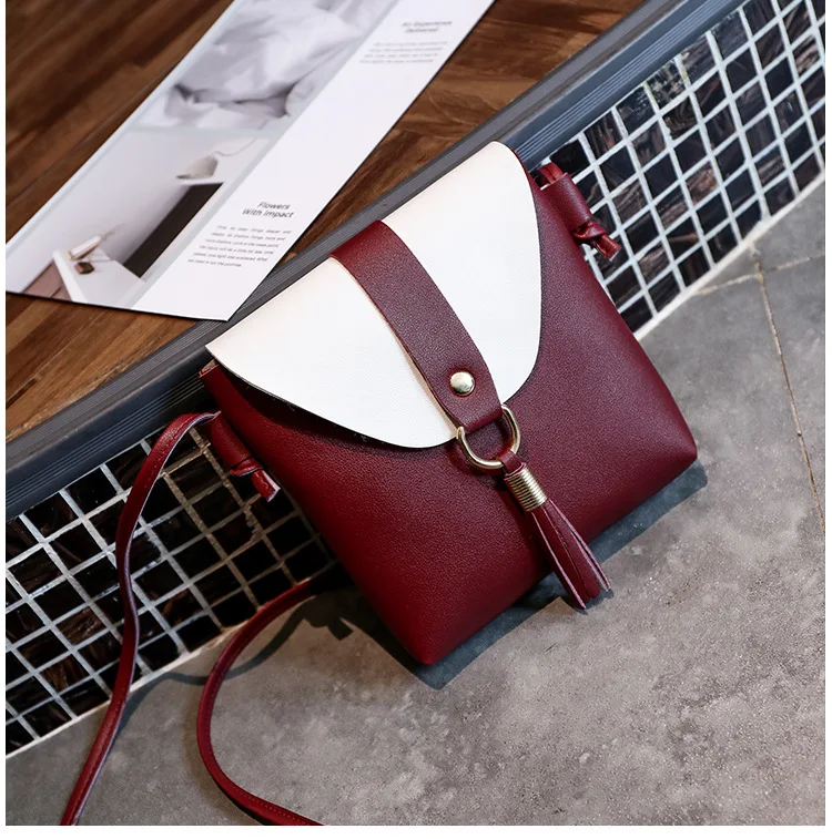 

Pu Leather Envelope Shape Lady Girls Crossbody Bag Messenger Bag Women Wave Crossbody Bag