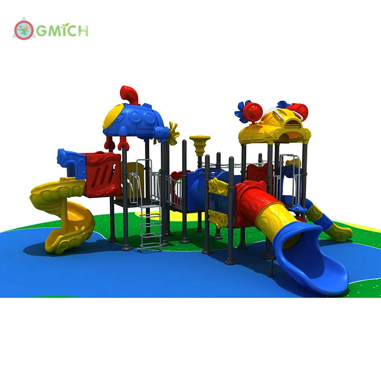 

children new style outdoor playground play equipment used outdoor playground tunnel slides for sale JMQ-010102, Yellow,blue ,green ,red,orange etc