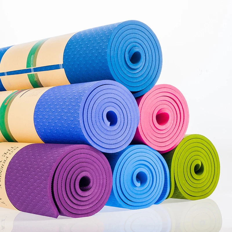 

Waterproof Custom Extra Thick Organic Yoga Supplies Thick Exercise Mat