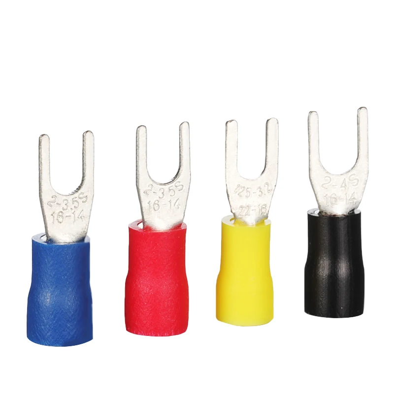 

SV series insulated Y type fork crimp terminalsspade terminal connector