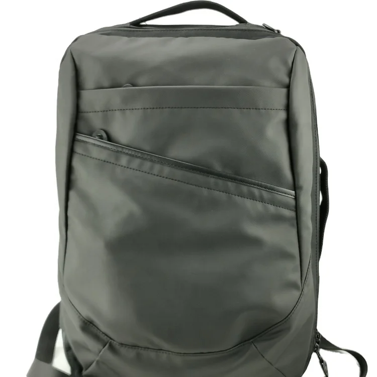 

Dongguan FEON Crown Cow Leather Business Backpack for men, Black