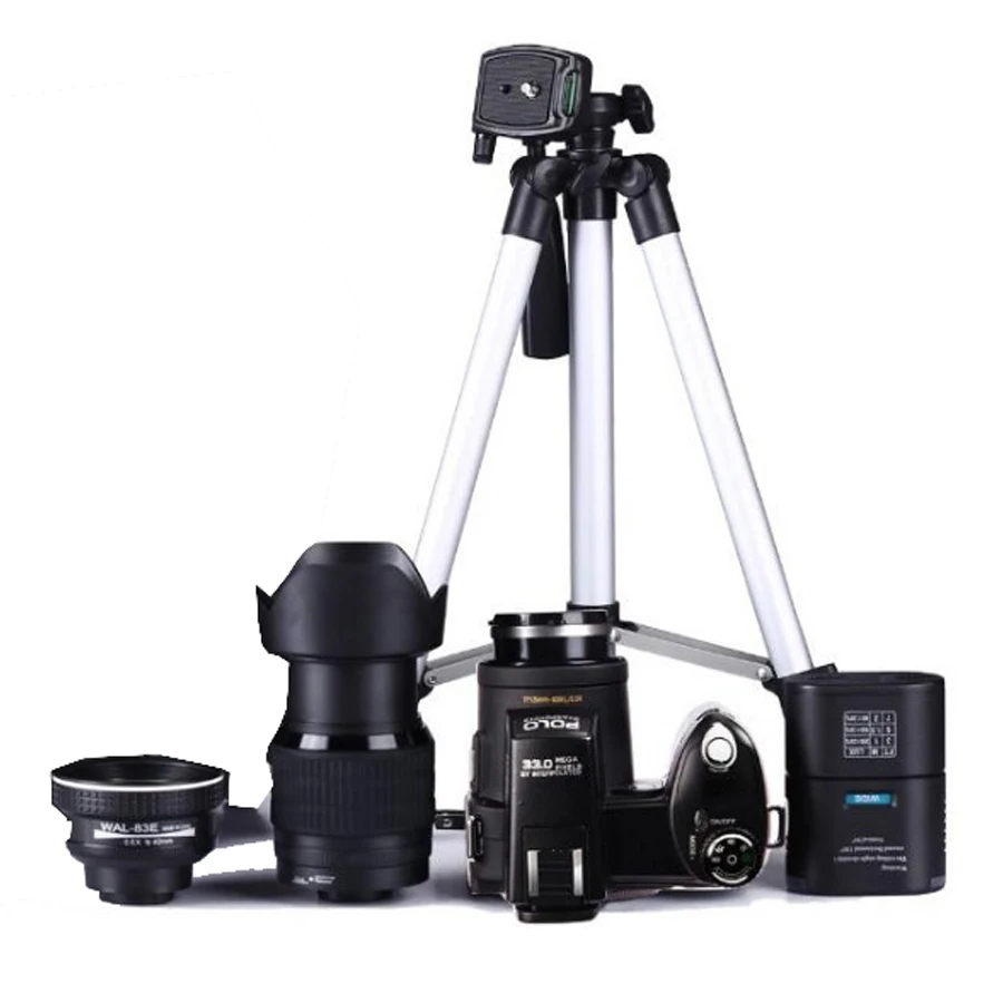 

33MP HD D7300 Digital Camcorder Camera Wide Angle Lens 24x Optical Telescope Lens
