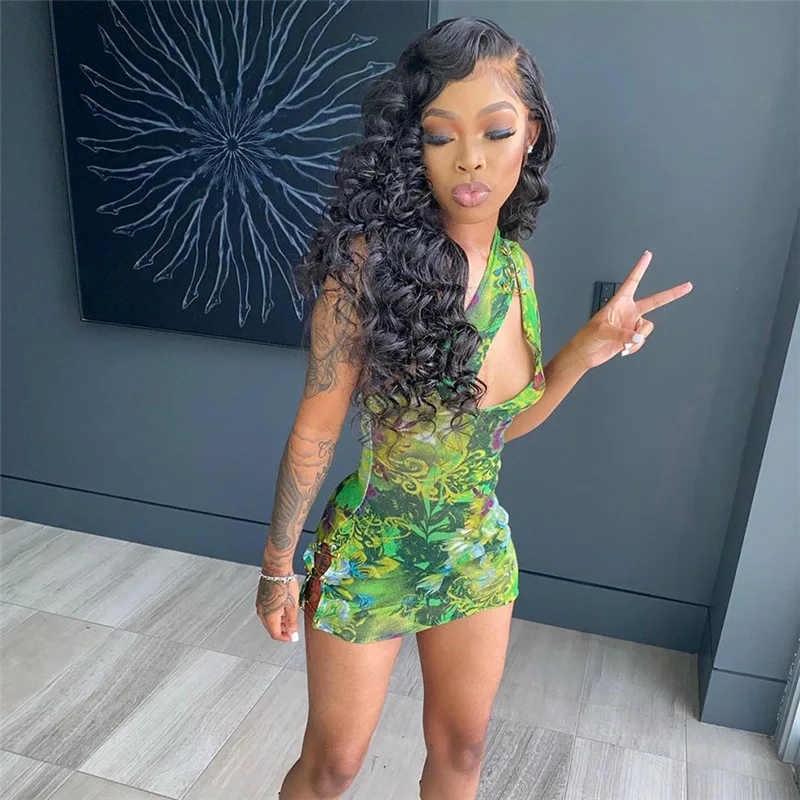 

Women Dresses Women Summer Dress Vintage Fashion clubwear hollow out slim mini sexy dress