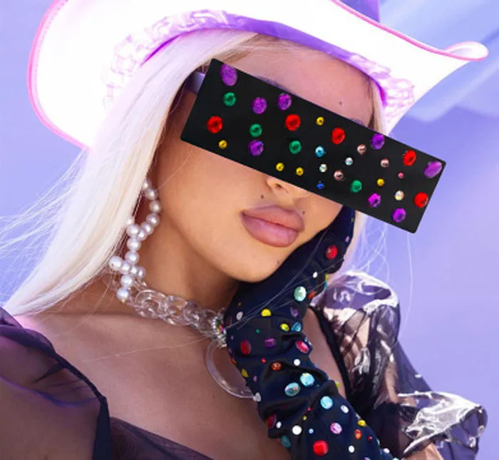 

Party Mosaic size flat Instagram fashion type PC Sunglasses, Any color is available