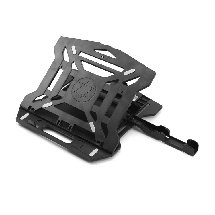 

Amazon Hot Sale Cooler Fan Laptop Pad Black White Usb Status Plastic Laptop Holder