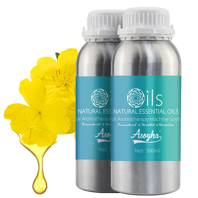 

Natural Evening Primrose Oil For Skin And Help Prevent Premature Aging, Golden yellow