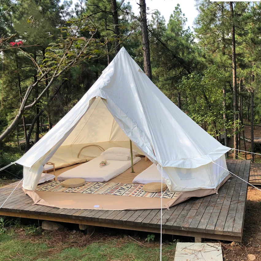 

4m oxford Deluxe Bell tent, Beige