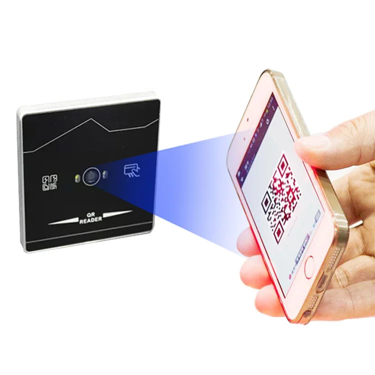 

Wiegand 26/34 NFC Card QR Code Proximity RFID Door Control System Access Control Card Reader