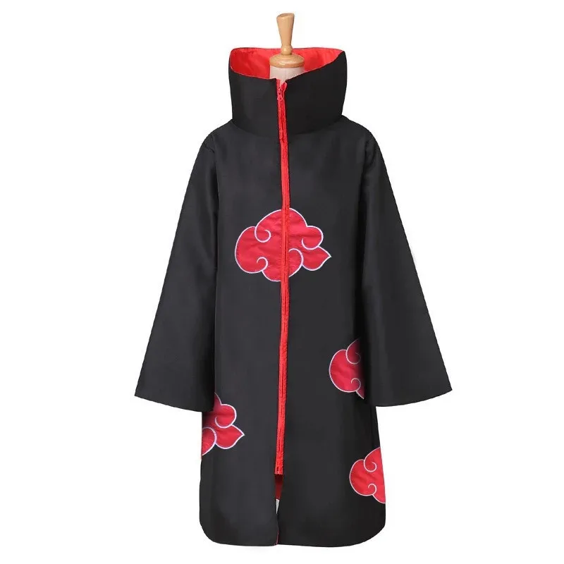 

Costume Akatsuki Cloak Cosplay Sasuke Uchiha Cape Cosplay Itachi Clothing Cosplay costume S-XXL, As show