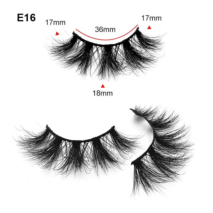 

3D Mink Eyelashes Vendor 15mm 18mm 20mm Wispy Fluffy Mink Eyelashes